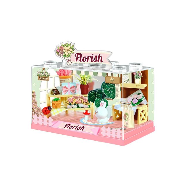 i-total - Mini World Shop in a Box - 3D Bouwpakket - Knutselpakket