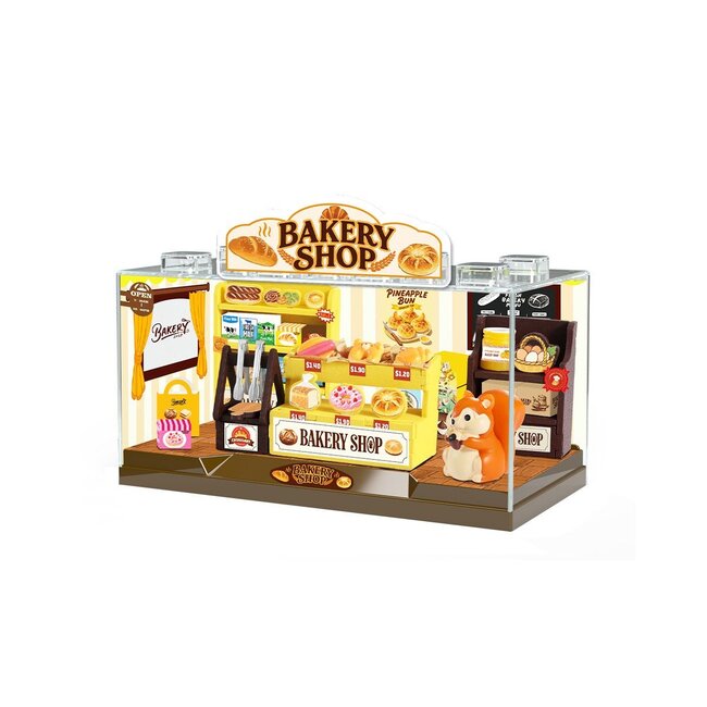 i-total - Mini World Shop in a Box - 3D Bouwpakket - Knutselpakket