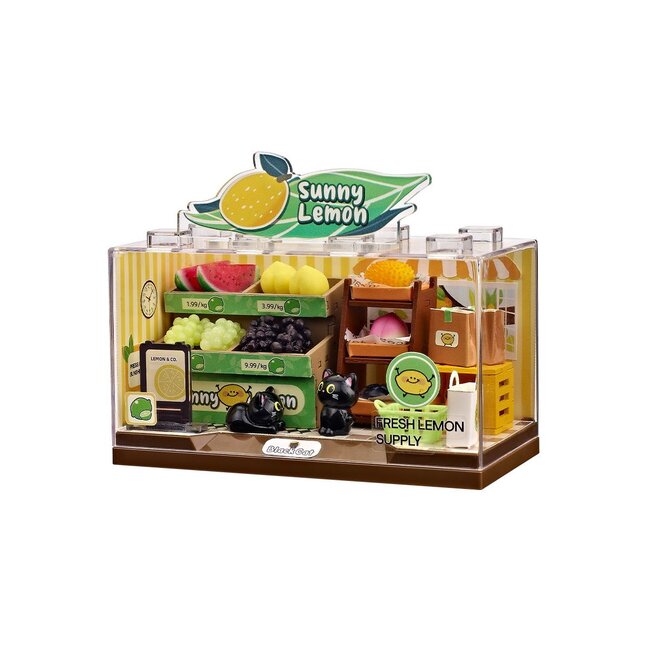 i-total - Mini World Shop in a Box - Kit de construction 3D - Kit de loisirs créatifs