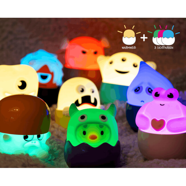 MegaLight - Eggy Mystery Lights Serie 2 Monsters - blindbox