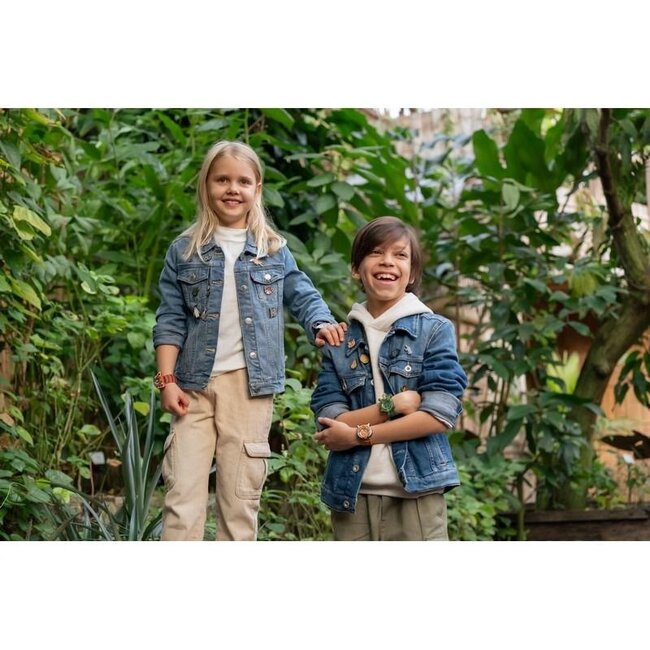 Mava Design – Kinderuhr Time Pals Tiger – Slap Watch System