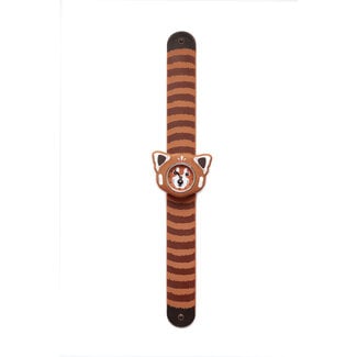 Mava Design Kinderhorloge Time Pals Rode Panda
