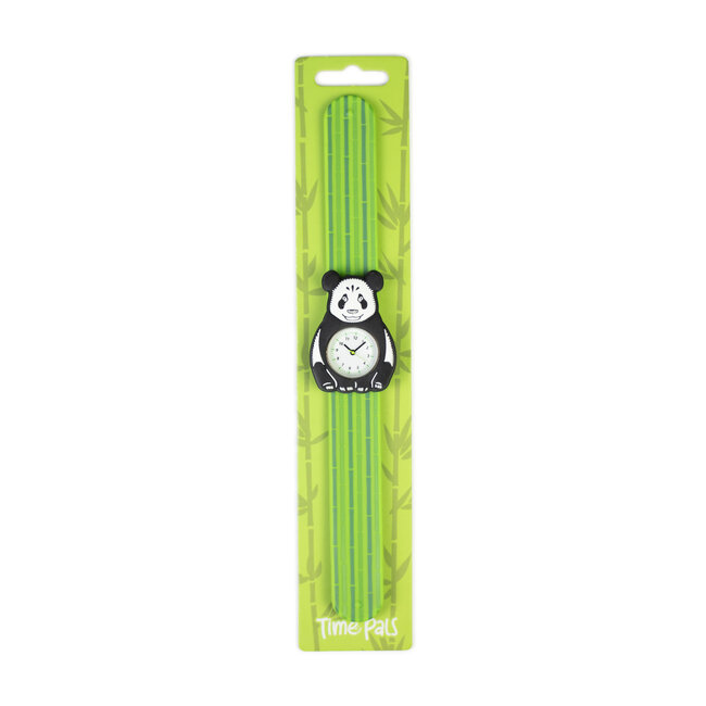 Mava Design - Kinderhorloge Time Pals Panda - Slap Watch Systeem