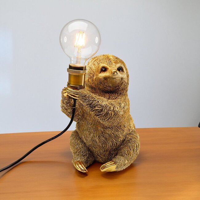 Kare Design - Tischlampe - Tierlampe Faultier