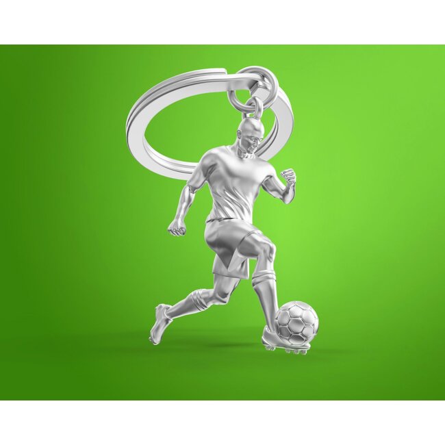 Metalmorphose - Porte-Clés Footballeur