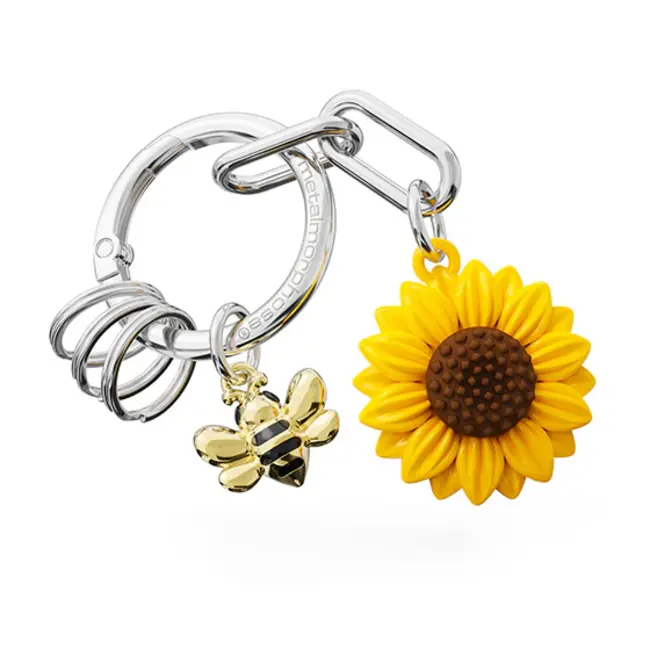 Metalmorphose - Keyring Sunflower