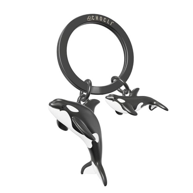 Chocli Metalmorphose Keyring Orca