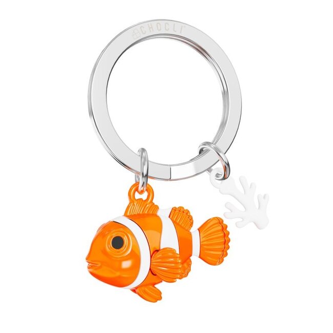 Chocli Metalmorphose Schlüsselanhänger Clownfisch