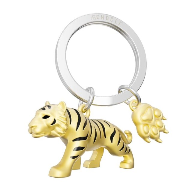 Chocli Metalmorphose Porte-Clés Tigre