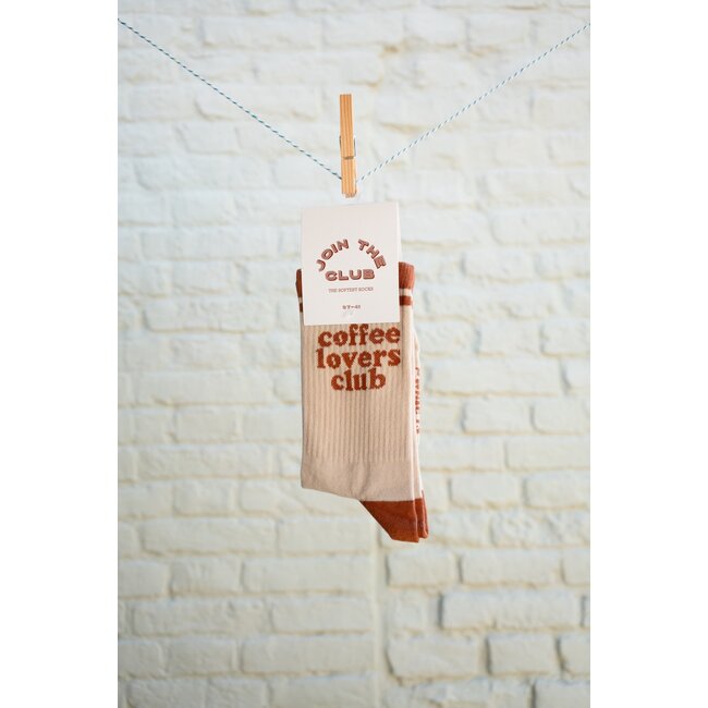 Join The Club - Socks Coffee Lovers Club (staying awake) - small