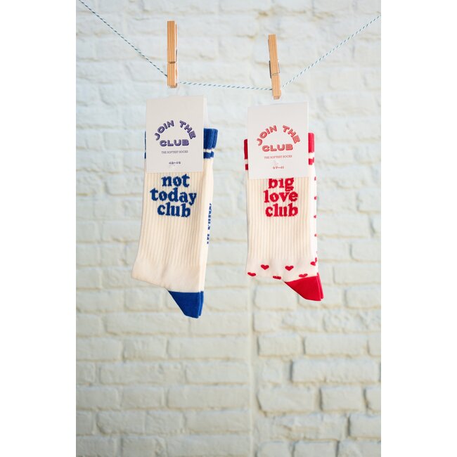 Join The Club – Socken Not Today Club (in slow motion) - large