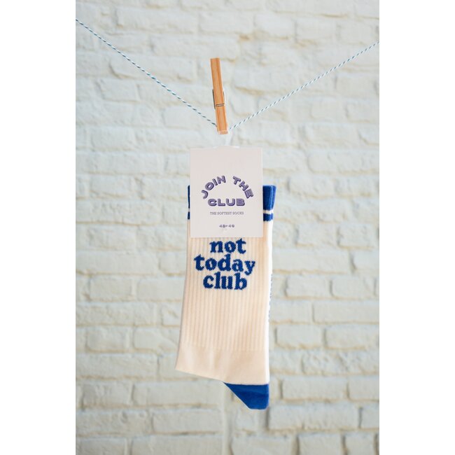 Join The Club – Socken Not Today Club (in slow motion) - large