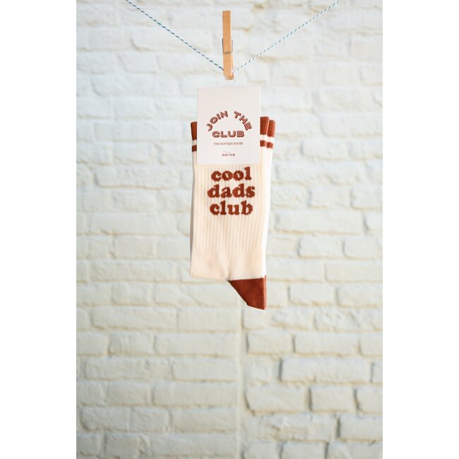 Join The Club - Sokken Cool Dads Club (out of duty) - bruin - large