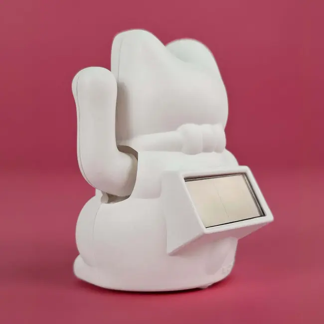 Donkey - Solar Lucky Cat Mini - white