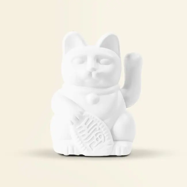 Donkey - Solar Lucky Cat Mini - white