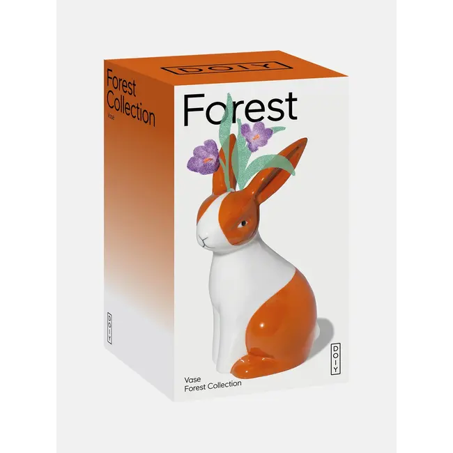DOIY - Vase Lapin - Collection Forêt