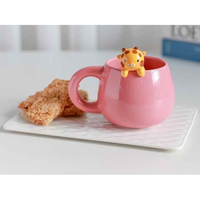 i-total - Beker Charm Giraf