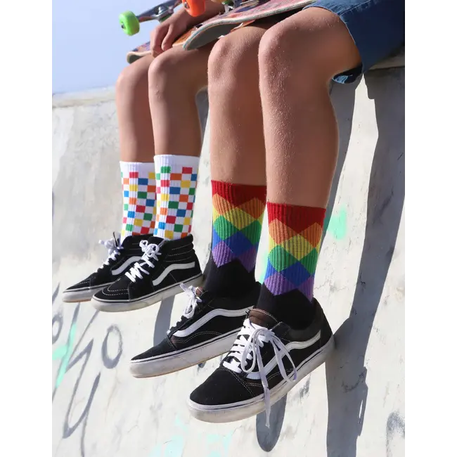 Pegada Socks - Chaussettes de Sport Old School Couleurs