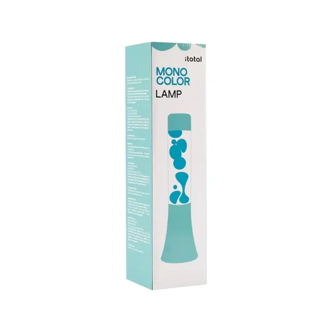 i-total - Mini Lampe à Lave - vert pastel