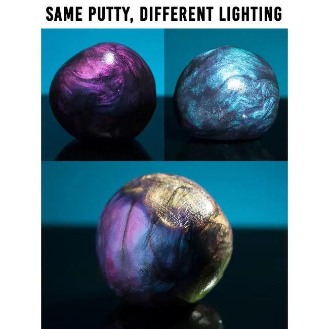 Crazy Aaron's Thinking Putty Super Scarab - pâte sensorielle multicolore en silicone  - jouet anti-stress