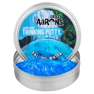 Crazy Aaron's Kneedklei Falling Water Liquid Glass - blauw doorzichtig Crazy Aaron's Kneedklei Falling Water Liquid Glass - blauw doorzichtig