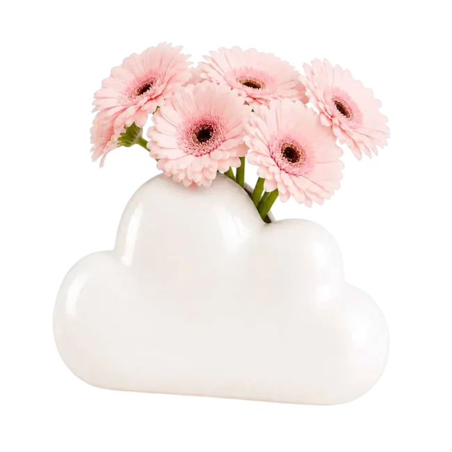 Upside Stories – Vase Große Wolke - kann stehen oder hängen