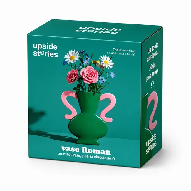 Upside Stories - Vaas Roman - kan staan of hangen