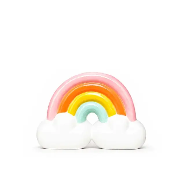 Upside Stories - Vaas Regenboog Boven de Wolken - kan staan of hangen