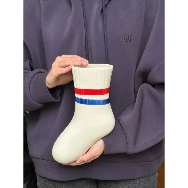 Upside Stories - Vase Chaussette - à suspendre
