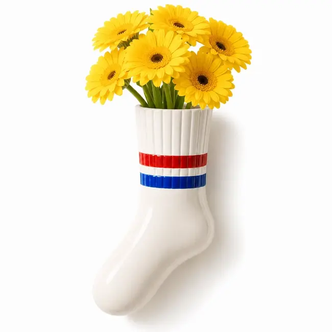 Upside Stories Vase Chaussette