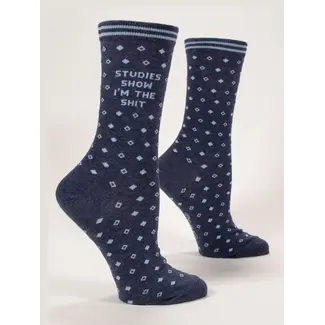 Blue Q Socken Studies Show I'm the Shit - Damen Blue Q Socken Studies Show I'm the Shit - Damen