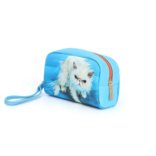 Seletti - Toiletry Bag - Make-up Bag - Beauty Case Pets - Angry Cat