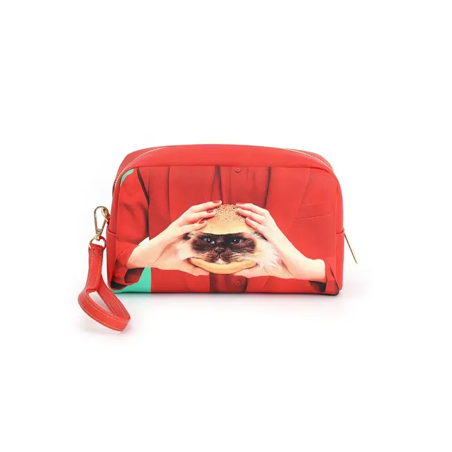 Seletti - Toiletry Bag - Make-up Bag - Beauty Case Pets - Cat-liscious