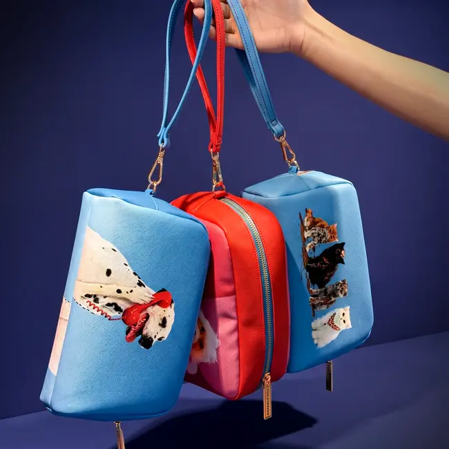 Seletti – Kulturbeutel – Kosmetiktasche Pets - Kitty Gang