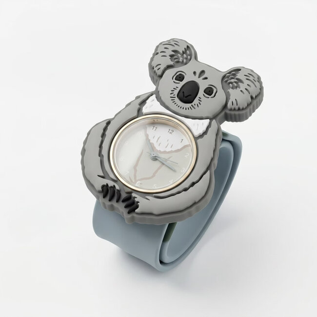 Mava Design - Kinderhorloge Time Pals Koala - Slap Watch Systeem