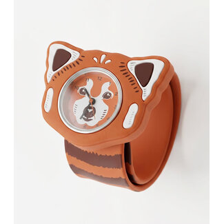 Mava Design Kinderhorloge Time Pals Rode Panda