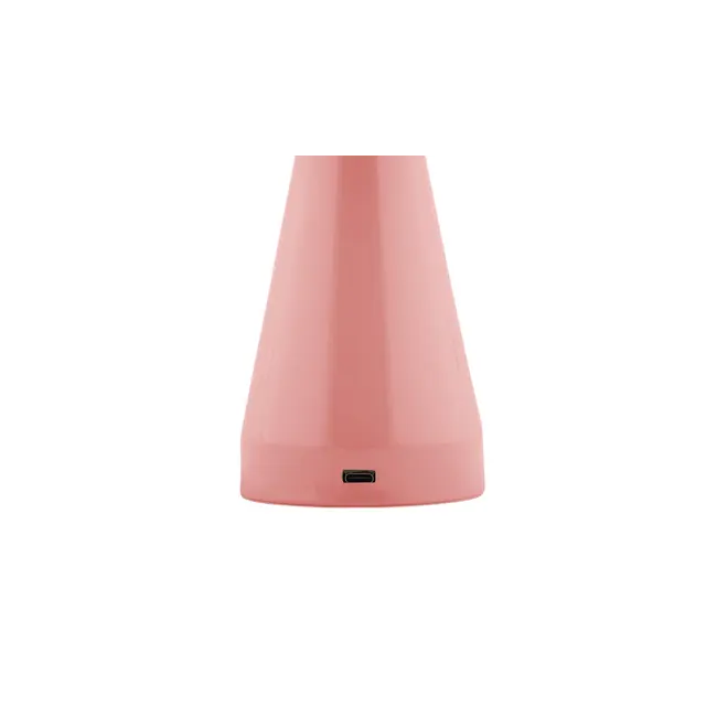Leitmotiv - Table Lamp Rachel LED - Rose tan - rechargeable via USB - soft touch operation