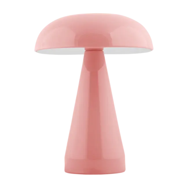 Leitmotiv - Table Lamp Rachel LED - Rose tan - rechargeable via USB - soft touch operation