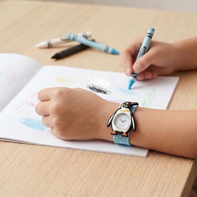 Mava Design - Children's Watch Time Pals Penguin - Slap Watch System