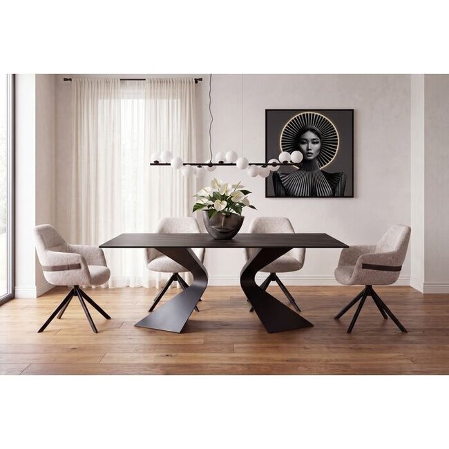 Kare Design - LED Wanddecoratie Muze Geometrie - 80 x 80 cm