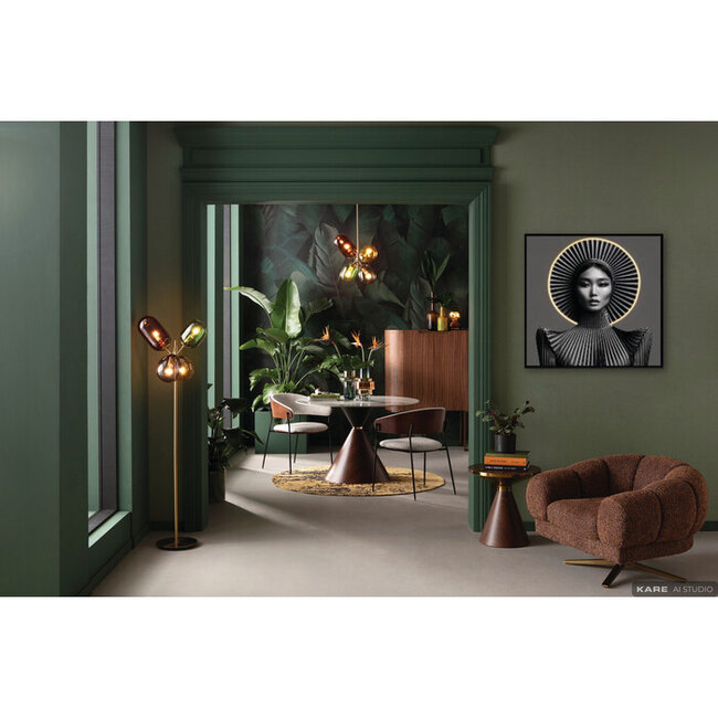 Kare Design – LED-Wanddekoration Muse Geometry – 80 x 80 cm