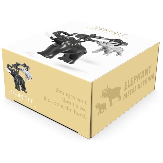 Metalmorphose - Keyring Elephant
