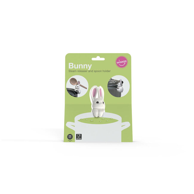 Winkee - Spoon Holder - Steam Releaser Bunny