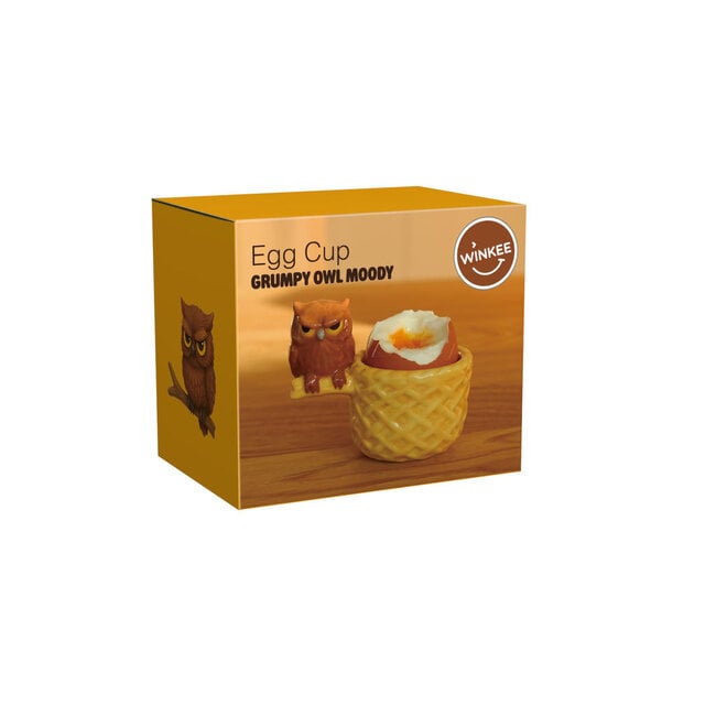 Winkee - Egg Cup Grumpy Bird Moody