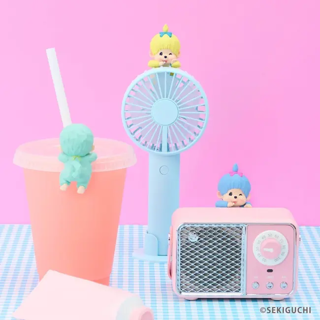 Monchhichi Hippers COLORS - Wink Serie
