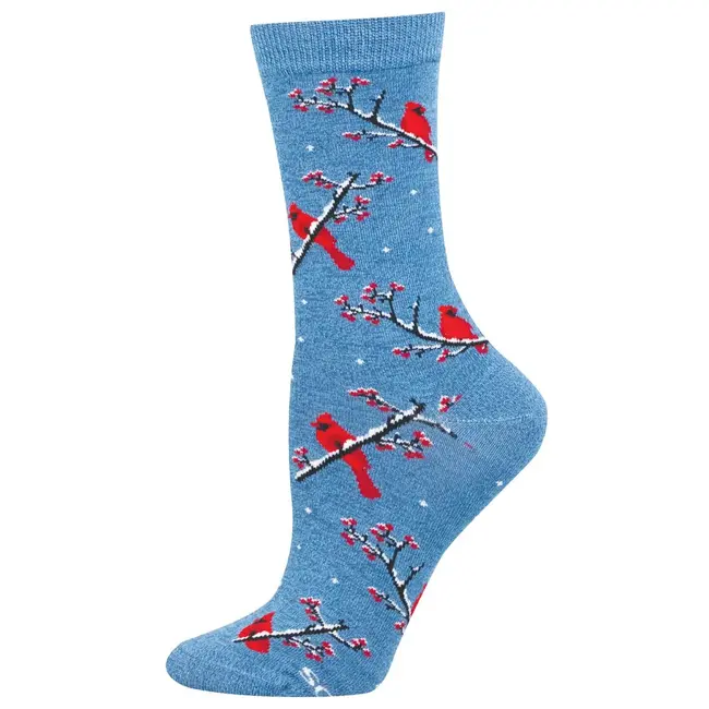 SockSmith - Sokken / Kousen Winter Cardinal - maat 36-41 (vrouwen)