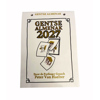 Ghent Dialect Tear-off Calendar 2027