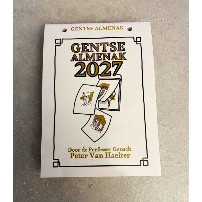 Ghent Dialect Tear-off Calendar 2027
