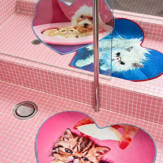 Seletti - Badematte Pets - Angry Cat