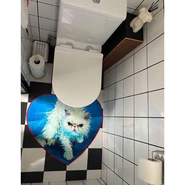 Seletti - Badematte Pets - Angry Cat